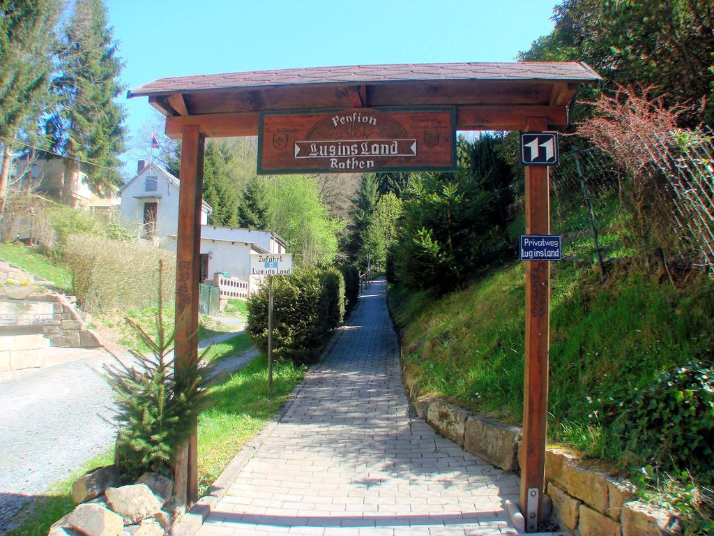 Pension "Lug Ins Land" Rathen Exterior foto